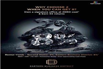 Own a signature office at zero cost & earn 4X returns at Neptune Eastern Business District in Mumbai